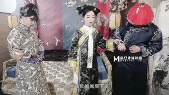 【麻豆传媒】销魂女神-陈可心【后宫争宠传】嫔妃私通秘怀龙种，高清720P原版首发【MAD-040】
