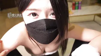 [糖心Vlog] 【尤物女神】 高端火爆身材御姐土豪专属宠物【晚晚酱】兔女郎女仆服侍主人，精油蜜臀无毛肥鲍，黑粗屌爆肏嫩穴