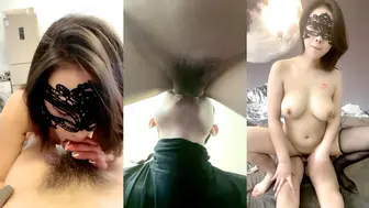 超级高颜值的气质豪乳女友【啪啪大秀上篇】和小鲜肉男友口爆，白衣巨乳太诱人了