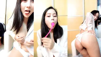 【老实的女人】颜值区女神下海，明星脸魔鬼身材，超清专业直播设备，一对大白兔吸睛指数高，露乳跳蛋玩得开