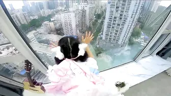 【极品萝莉】超幻3D视觉爆操双马尾洛丽塔女友喵喵，抓着双马尾疯狂输出，爆精内射，男友视角，高清1080P原版