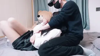 【丝米定拍】《潜入美女家的大叔5》熟睡中的JK肉丝少女被入室大叔捆绑毫无知觉，等醒来发觉已经晚了