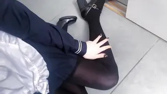 【九月速递】鸡教练_JK女仆的隐藏菜单_主人我想被你后入