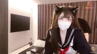 【九月速递】鸡教练_JK女仆的隐藏菜单_主人我想被你后入
