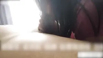 戴眼镜的骚同事背着老公在她家偷情