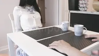 黑丝JK肉偿房租骚货91视频流出