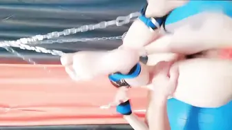 反差高中生被调教成母狗