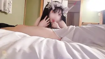 鸡教练-碧蓝航线 能代女仆ver Cosplay，指挥官的精气让能代来治疗补给吧