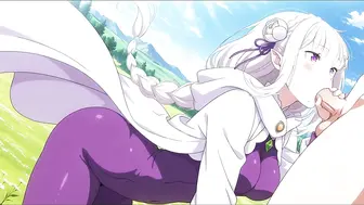 从零开始的异世界性爱生活 巨乳爱蜜莉雅饥渴痴女姿态 深喉口交大肉棒 被抽插到高潮翻白眼高潮姿态