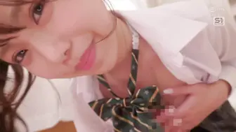 SONE-789 [中文字幕] 让我看看你精液流出时淫荡的样子～ 邪恶的小姐姐每天都会一脸开心的帮你打飞机！ 早坂ひめ