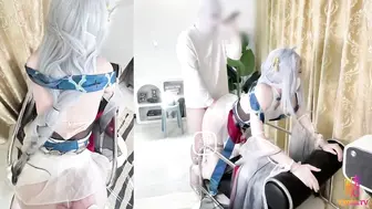 【新人推荐】申鹤の上门性服务长腿申鹤榨精技巧 #苏酥学姐 #丝袜  #口交 #足交 #骑乘 #后入