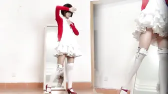 白丝洛丽塔 双视角 跳宅舞 自慰  #埋导演  #丝袜
