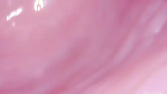 欧美内窥镜 观察逼洞里面的构造还有它的活动状态