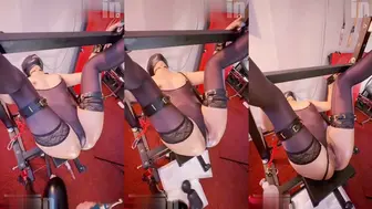 这个姿势玩起来太爽了 #调教