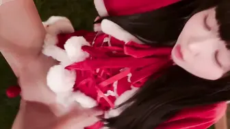 FC2_PPV_4821984 附贈花絮★_與淘氣聖誕老人共度屈辱聖誕節_♡_小聖誕老人的陰莖被撫摸_♡_然#yurinslittlepeach
