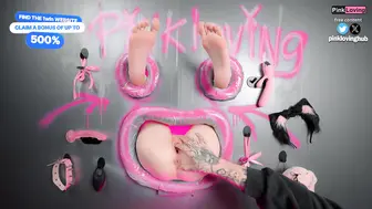 Gloryhole 她在肛门和阴户处做爱后喷水并射精 - pinkloving