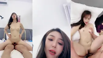 甜甜露露清纯脸被操到高潮失神